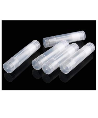 JZK 50 Pack Clear Plastic Lip Balm Containers - Empty Tubes for DIY Lip Balm & Handmade Projects - Buy Online on GoSupps.com