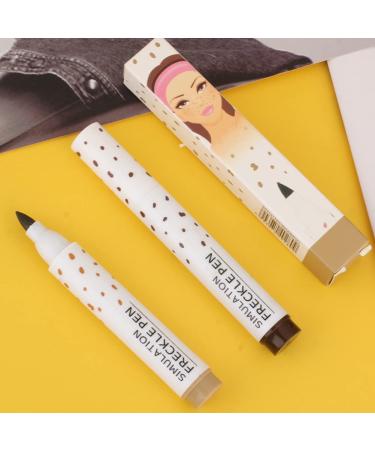 ROPALIA Freckle Pen - Long-Lasting Waterproof Makeup for Effortless Sunkissed Skin | 2 Colors Available - Natural Lifelike Fake Freckles Pen in A1 Soft Brown - Buy Online on GoSupps.com