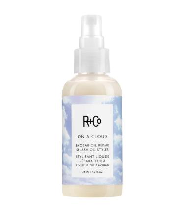 R+Co On A Cloud Baobab Oil Repair Splash-On Styler | Leave-On Masque for Repair Smoothes + Fights Frizz | Vegan + Cruelty-Free | 4.2 fl. oz.