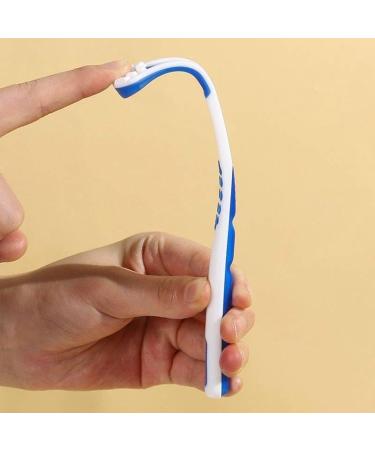Broshin Tongue Cleaner Set - 6-Pack with 2 4 & 6 Cleaners Bad Breath Eliminator Easy to Use Mouth Cleaning Brushes - Buy Online on GoSupps.com