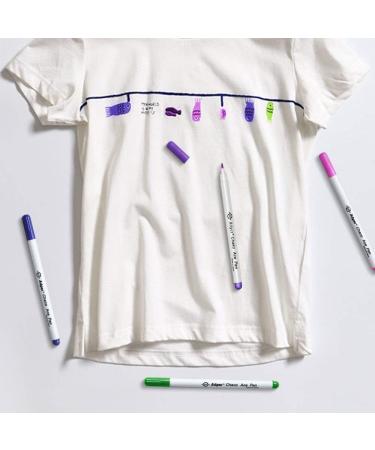 NotionsLand 5 Color Fabric Marking Pens - Water Soluble Erasable Markers for Sewing & Crafting - Buy Online on GoSupps.com