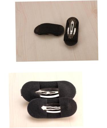 LIUMMRCY 2-Piece Haircut Clips - Professional Hairdresser Clamping Clips for Volume & Styling - Black Magic Hair Styling Inserts - Buy Online on GoSupps.com