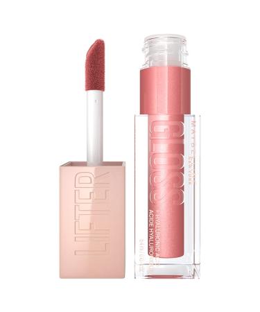 Maybelline New York Lifter Gloss Set | Shiny Lip Gloss with Hyaluronic Acid | Moisturizing Pink Lip Gloss 2 x 5.4 ml - No. 006 Reef & No. 003 Moon - Buy Online on GoSupps.com