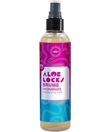 Aloe Locks | Moisturizing Mist 250ml + Protective Fixing Hemp Jelly 300ml | Soothes itchy scalp | Shape & Style your locks braids and curls | Made in France - Buy Online on GoSupps.com
