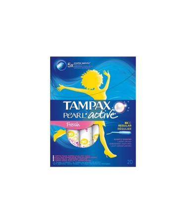Tampax Pearl Super Fragrance Applicator Tampons Standard