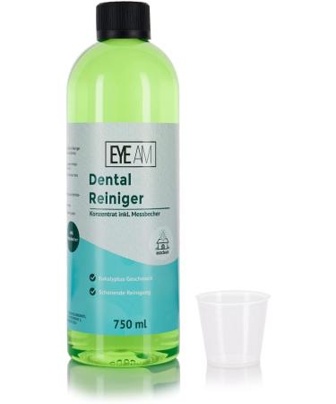 Dental ultrasound cleaner concentrate 750ml - cleaning concentrate for each ultrasound cleaning device for denture bite dentures - prosthesis cleaner (750 ml) - Buy Online on GoSupps.com
