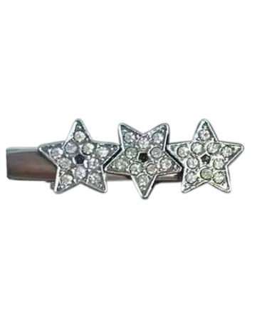 amangul Rhinestones Star Hair Clip Rhinestones Star Hair Accessories Star Barrettes Star Hairpin Crystal Star Hair Clip