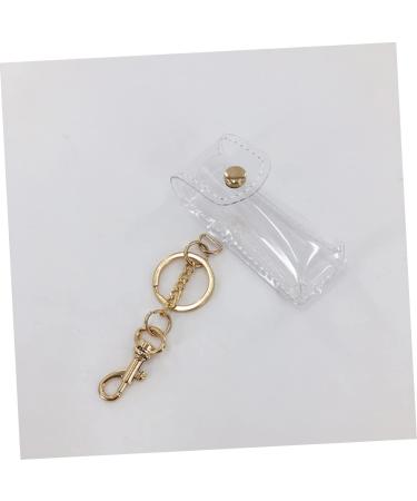  BIUDECO Hanging Pendant Lipstick Holder Lip Pouch Lip Gloss Holder Clear Lipstick Stand Travel Keychain Clear Container - Buy Online on GoSupps.com