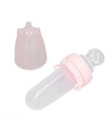 Pink Silicone Baby Fruit Pacifier | Skin-Friendly & Safe Sucking Toy for Toddlers | Prevents Suffocation - Buy Online on GoSupps.com
