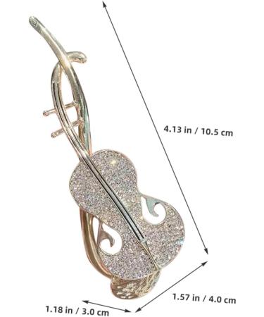 MERRYHAPY Rhinestone Twist Clip Hair Pins Hair Clips Barrettes for Womens Hair Barrettes Pipa Hair Clip Chinese Hair Clamps Pipa Barrettes Clips for Thick Hair French Pins Alloy - Buy Online on GoSupps.com