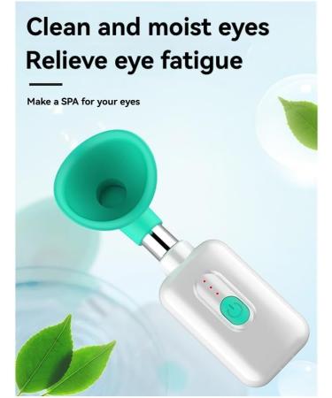 Uxsjakjsd Electric Eye Wash Tool Eye Care Massage Instrument Dry Eye Humidification Instrument Adjustable Eye Wash Tool - Buy Online on GoSupps.com