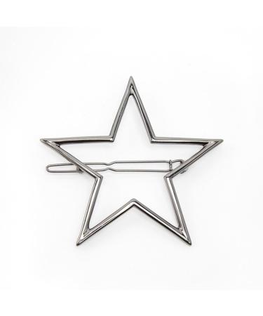 3-Piece Hollow Star Hair Clips for Women & Girls | Unique Wedding Hairpins in Random Colors - Buy Online on GoSupps.com