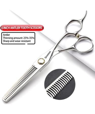 Japan 440C Hairdressing Scissors Set | 6 Professional Barber Tools | 4-Piece Fashion Styling Kit (6 Inch) - Buy Online on GoSupps.com
