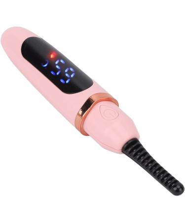 Verdant Touch Electric Eyelash Curler Heated Eyelash Curler USB Rechargeable 3 Temperature Adjustable LED Digital Display Long Lasting Curl Tool for Women - Buy Online on GoSupps.com