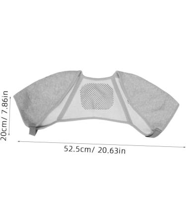 NAMOARLY Shoulder Protector Shoulder Warming Sleeve Sleep Shoulder Sleeve Warm Support Protector Grey Spandex - Buy Online on GoSupps.com
