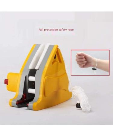 Double Sided Magnetic Window Cleaner 2.5m Safety Rope/Anti-Pinch Safety Pillar Cleaner Glass Wiper Magnetic ABS Shell 5-35mm Manual Type Colour:Yellow - Buy Online on GoSupps.com