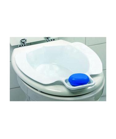 Wellys Removable bidet with soap dish/on toilet