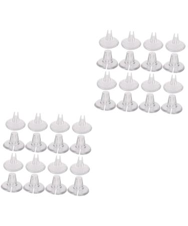 Healvian 16 Pairs Foot Stickers Thong Slipper Pads Flip-Flops Toe Protectors Flops Toe Patch Sheer Thong Flip Flopsthong Protectors Shoes Pad Forefoot Cushions Grip Pads Non-Slip Mat Pu Man