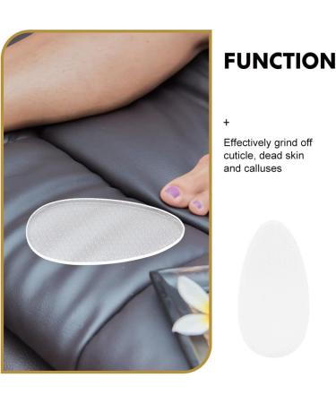 Exfoliating Foot Scrubber 2PCS - Dead Skin Remover & Callus Eliminator - Glass Foot Care Tool for Smooth Feet - Ideal Household Appliance - Buy Online on GoSupps.com