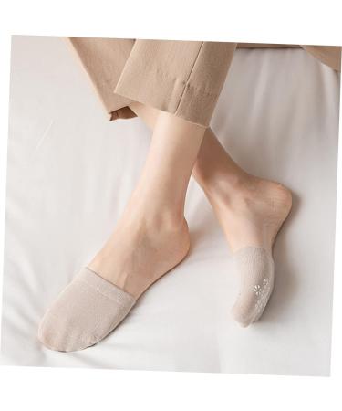 FRCOLOR 16 Pairs Half Socks Women Socks Compact Forefoot Pad Sweat-Absorbing Half Socks Metatarsal Socks Seamless Half Socks Topper Socks High Heels Cotton Toe Socks Women - Buy Online on GoSupps.com