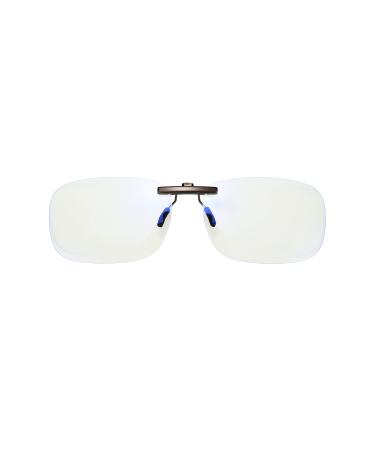 Sleep ZM Clip On Blue Light Glasses Men & Women - Clear Lens 45% Blue Light Blocking for Better Sleep & Reduced Eye Strain Blue Blocker Clear Eye Fatigue Computer Glasses & Gaming Glasses