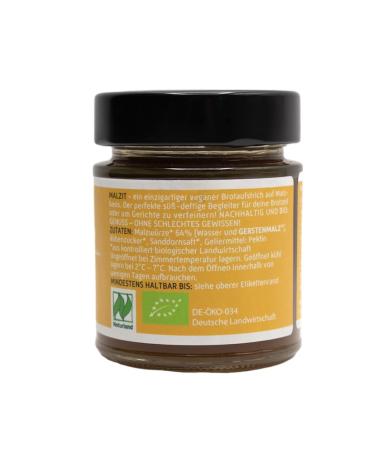 Malzit Organic Vegan Spread - Light Barley Malt 6 x 150g | Low Sugar Alternative to Honey/Jam for Bread & Rolls - Buy Online on GoSupps.com