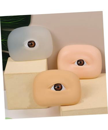 Healeved 4 Pcs Eye Practice Skin Makeup Eye Skin 3d Microblading Practice Skin Eyes Exercise Board - Buy Online on GoSupps.com