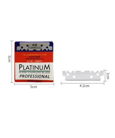 Harilla Bates Single Edge Razor Blade - 100 Pack for Precision Shaving & Scraping | Premium Single Sided Blades - Buy Online on GoSupps.com