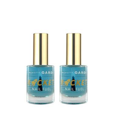 BeautyGARDE: Rocket Nail Fuel Duo-Two Nail Repair, Strengthening and Growth Treatment, Nonie Creme