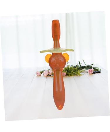 Buy BUIFULSIC 2-in-1 Silicone Children's Toothbrush Safe Travel Tools for Newborn Oral Care - Buy Online on GoSupps.com