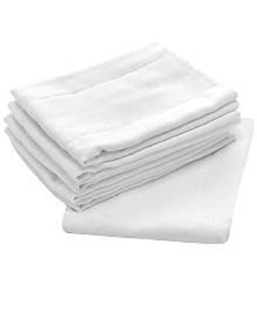 High Absorbency, Birdseye Diapers and Burp Cloth, Hypoallergenic, Soft and Safe On All Skins (6 Pack)