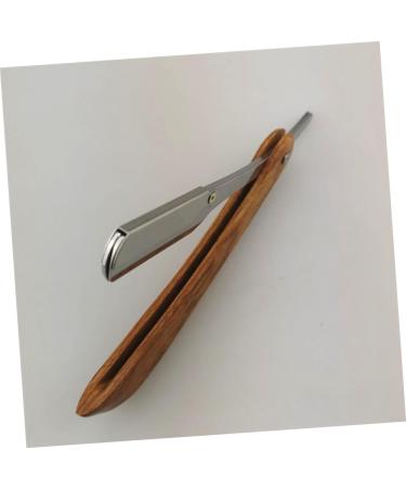 Frcolor Safe Razor - Portable Double Hairdresser Razor for Men | Old Fashioned Bamboo Design | Beemysafe Hand Razor - Buy Online on GoSupps.com