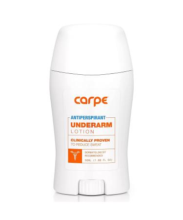 Carpe Antiperspirant Package: Clinical Strength Underarm + 15 On-The-Go Wipes - Stop Excessive Sweat for Hyperhidrosis - Buy Online on GoSupps.com