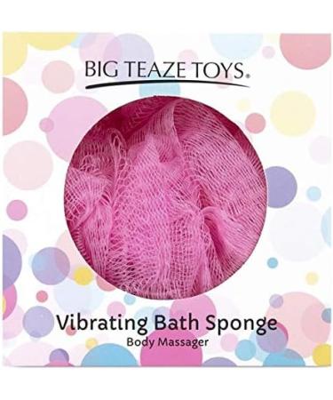 Big Teaze Toys Yellow Vibrating Bath Sponge - Fun & Unique Bath Time Experience | Shop Now! - Buy Online on GoSupps.com