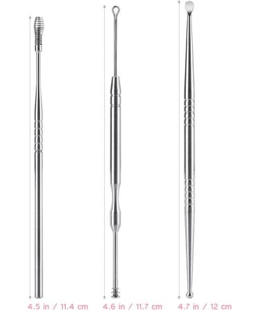 Healifty 6 Pcs Ear Wax Removal Kit - Ear Spoon Set for Ear Cleaning - Buy Online on GoSupps.com