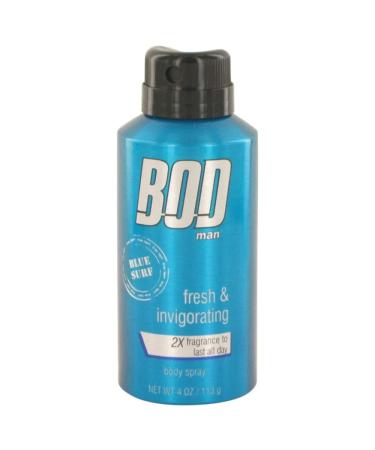 Bod Man Blue Surf Body Spray 4 Oz by Parfums De Coeur | Long-lasting Fragrance for Men - Buy Online on GoSupps.com