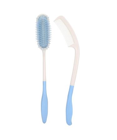 Ergonomic Long Handle Comb for Elderly & Disabled - Comfort & Massage Relief - Buy Online on GoSupps.com
