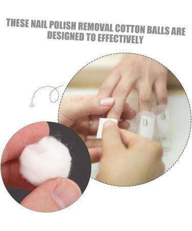 FRCOLOR 3 Manicure Tools Cotton Balls for Nails Cotton Balls for Nail Polish Remover Cotton Balls for Face Lint Nail Wipes Gel Nail Polish Cotton Balls for Nail Gel Remover White - Buy Online on GoSupps.com