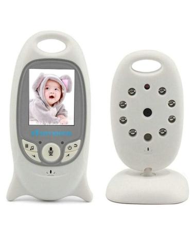 BW New 2.0 inch Wireless Digital Baby Monitor Camera Audio Video Security Baby Monitor with 8 LED Night Vision 2 Way Talk Temperature Monitoring Built-in Lullabies BWVB601