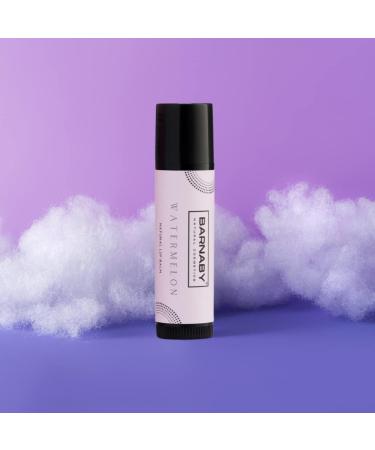 Watermelon Fruity Lip Balms - Natural lip balm moisturising lip care and protection for dry chapped lips - Barnaby skincare (Watermelon) - Buy Online on GoSupps.com