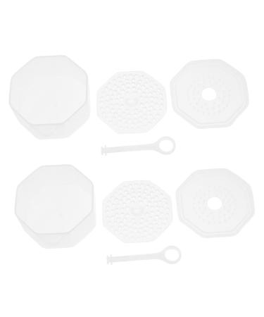 2pc Bubbler Facial Cleaning Foaming Cup Bubbling Cup Cleaning Tool Face Wash Bubble Maker Makeup Tool Bubble Maker Cup Cup Abs Bubble Cup Bubbling Tool Foaming Maker