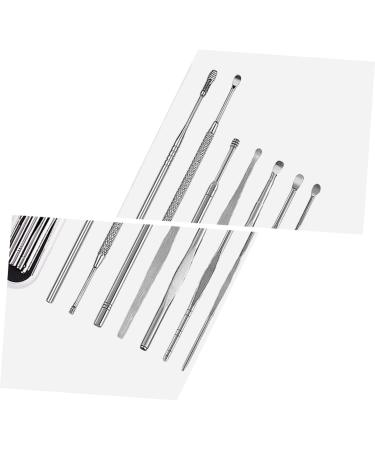 Hemoton 7pcs Stainless Steel Ear Cleaning Tool Set - Ear Wax Removal Kit for Ear Cleaners - Spring Tool for Gentle Ear Cleaning - Cosmetic Silver - Buy Online on GoSupps.com