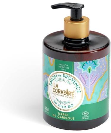  La Corvette La Corvette Terres de Garrigue Liquid Soap - 500 ml - Cosmos Organic - Buy Online on GoSupps.com