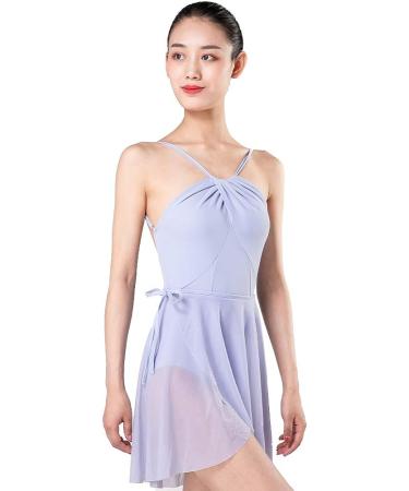 Dons Girl Lavender Ballet Dance Leotard for Women - Adjustable Shoulder Straps, Small - Buy Online on GoSupps.com
