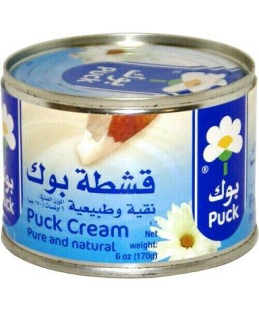 Puck Cream Pure & Natural 6oz/170g - Pack of 6 | Premium Skincare for Healthier Skin - Buy Online on GoSupps.com