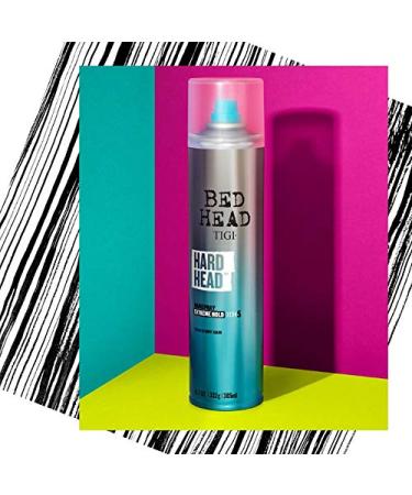 TIGI Bed Hard Head TM Hairspray for Extra Strong Hold 11.7 oz (Pack of 2) - Buy Online on GoSupps.com