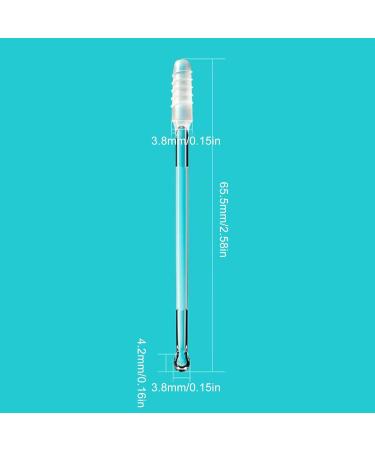 Ear Wax Removal Tool - Double Headed Soft Cleaner Spiral Reusable Extractor Gentle Silicone Pick | Efficient Ear Cleaning Accessory for Adults Kids Pets Bathroom Bedroom Home Office Shower Travel - Buy Online on GoSupps.com