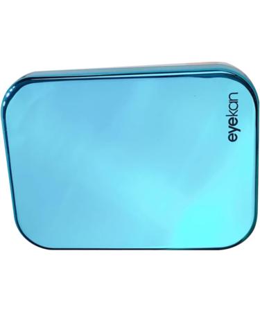 Buy Healvian Travel Case for Contact Lenses - Durable Plastic Container Mirror & Holder - Convenient Storage for Glasses & Lens Care - 8.3x6.2x2.1cm - Blue - Buy Online on GoSupps.com