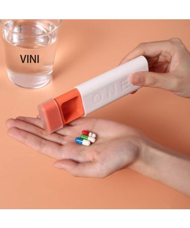 3-Pack Travel Pill Organizer - 3 Times a Day Vitamin & Supplement Storage - Waterproof & Sealed Pill Box - Buy Online on GoSupps.com