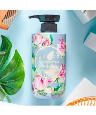 Perfume Shampoo 500ml - Moisture-Storing Lotus Scented Conditioner for Hydrated Hair - Buy Online on GoSupps.com
